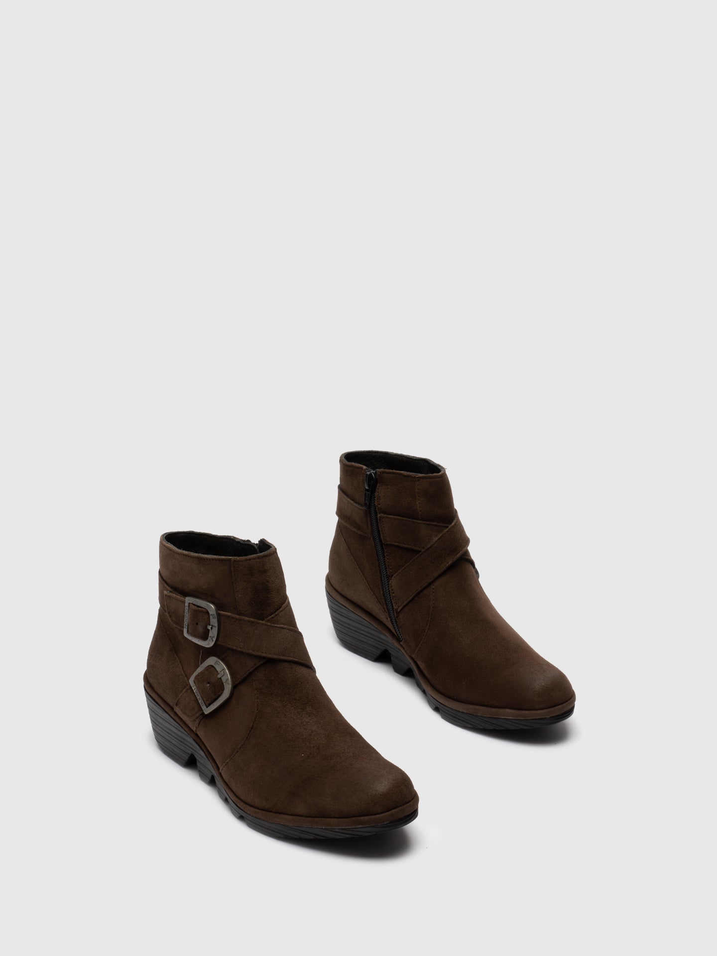 Fly London Sienna Buckle Ankle Boots